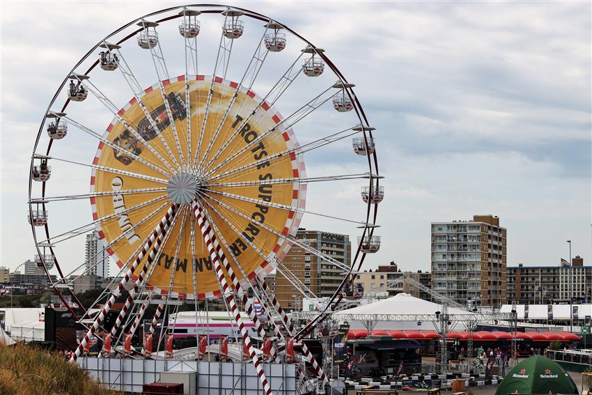 Zandvoort, Netherlands fan zone